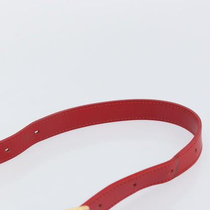 Louis Vuitton Mandara Handbag Epi Leather, RED, LEATHER, Shoulder bag