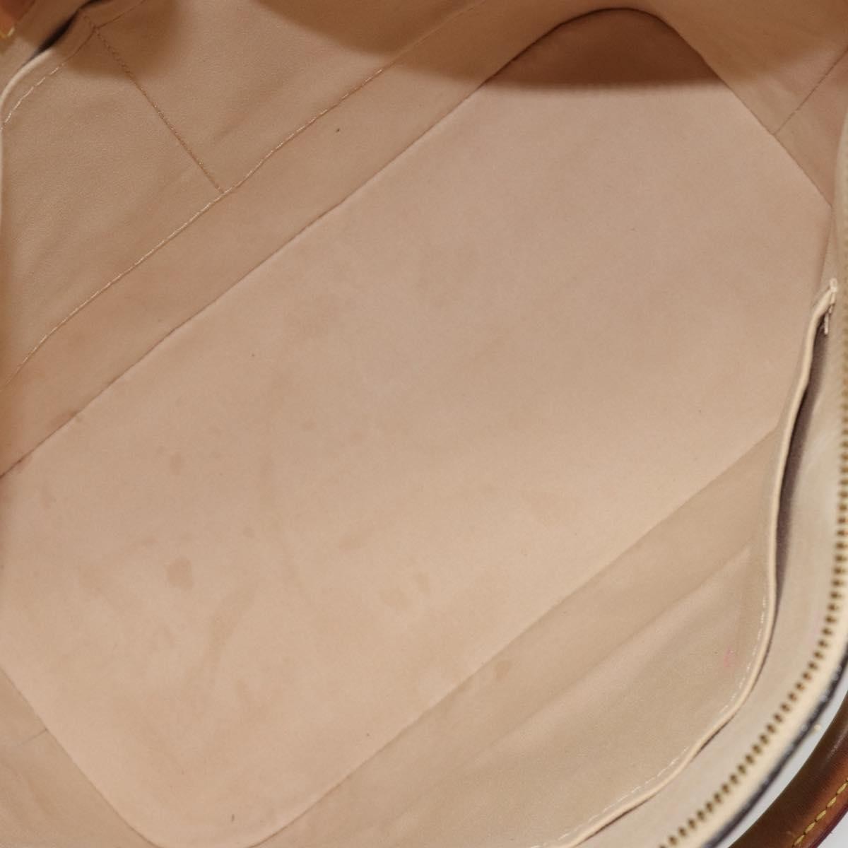 Louis Vuitton Montebello Handbag Monogram Vernis, Beige, Patent Leather, Handbag