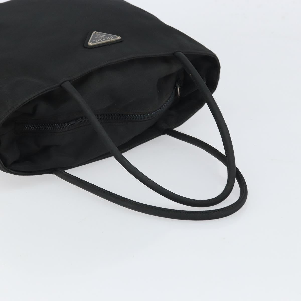Prada Vintage Tote Nylon, BLACK, NYLON, Tote bag