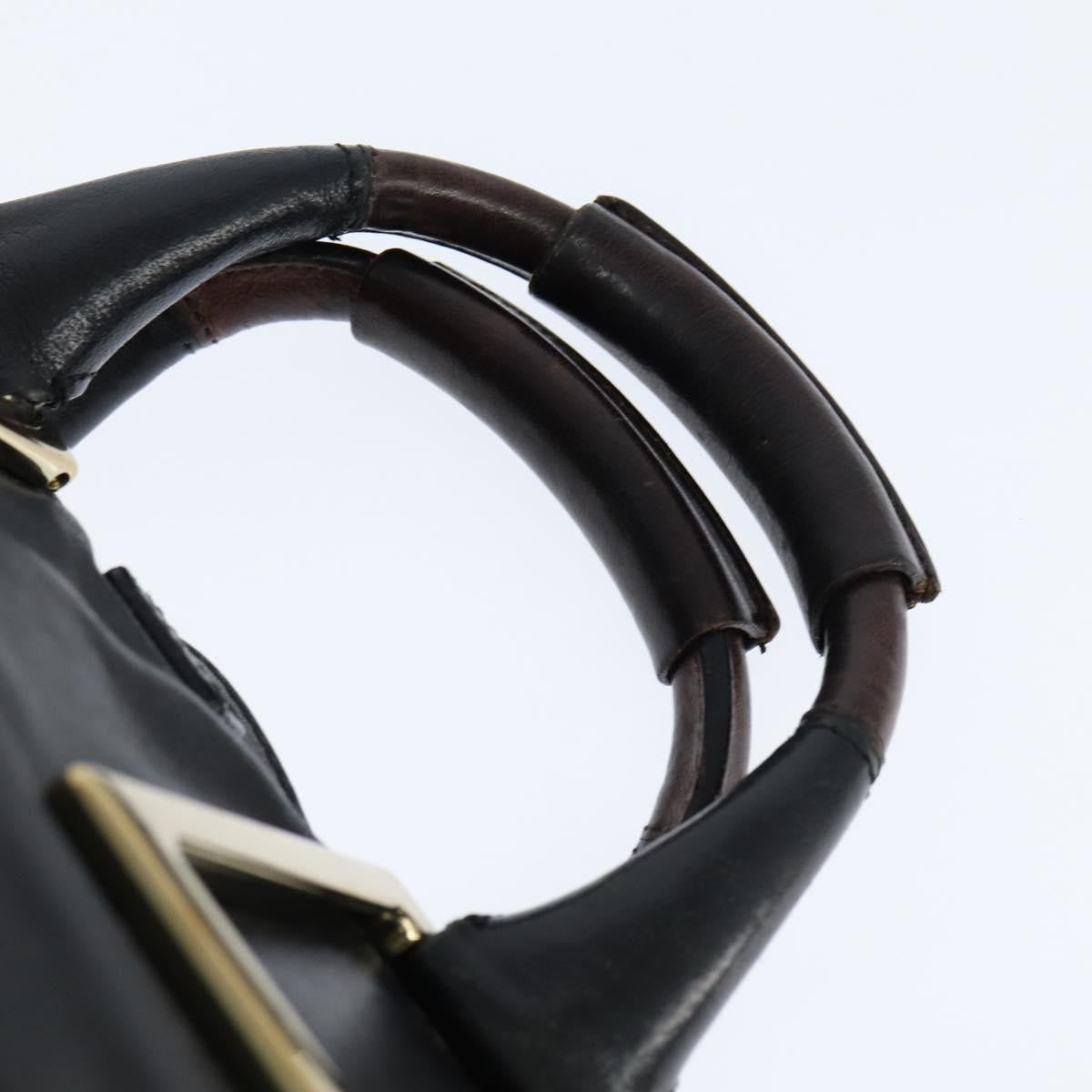 Chloe Ethel Tote Leather, BLACK, LEATHER, Tote bag