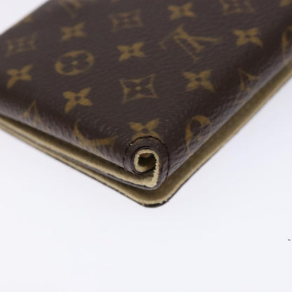 Louis Vuitton CASE JEWELRY BOX Canvas, BROWN, CANVAS, Wallets