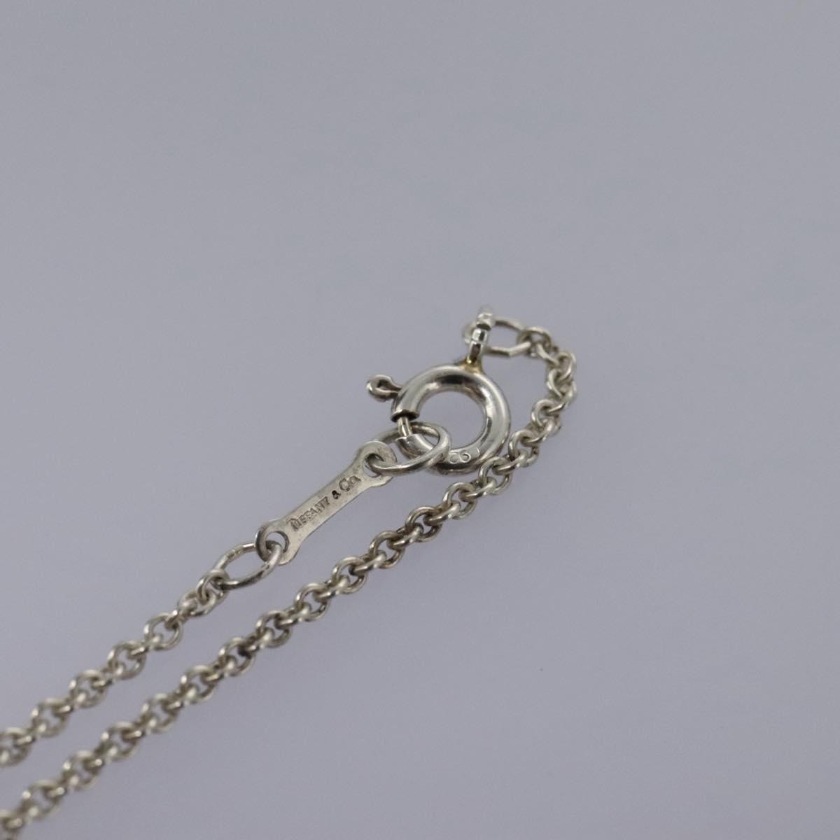 Tiffany & Co. Elsa Peretti Open Heart Pendant Necklace Sterling Silver, SILVER, SILVER, Necklace