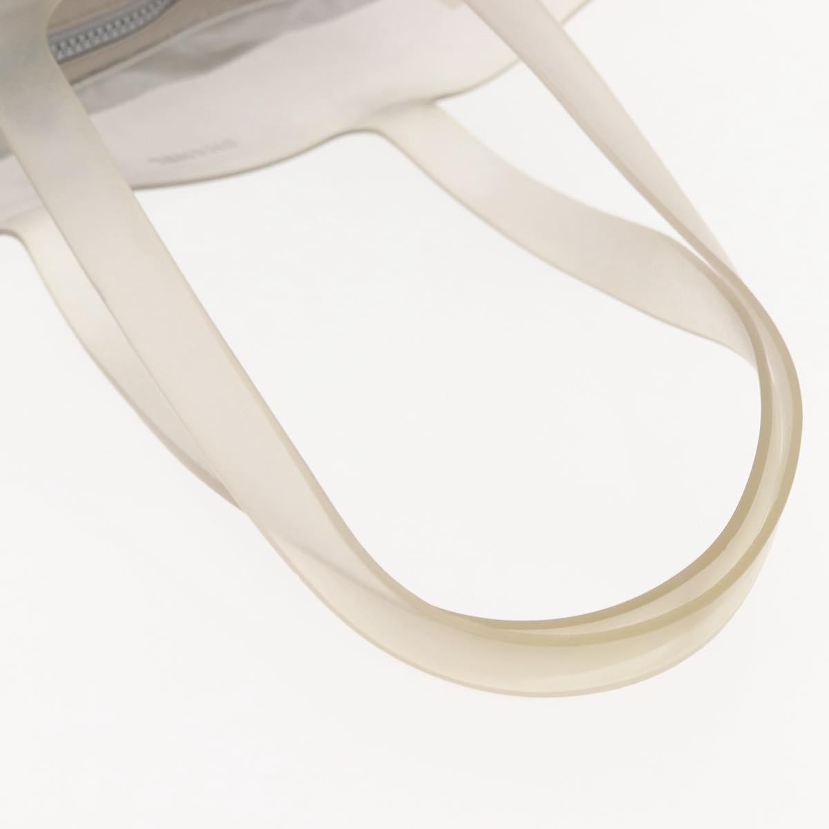 Chanel Jelly Tote Rubber, GRAY, RUBBER, Tote bag