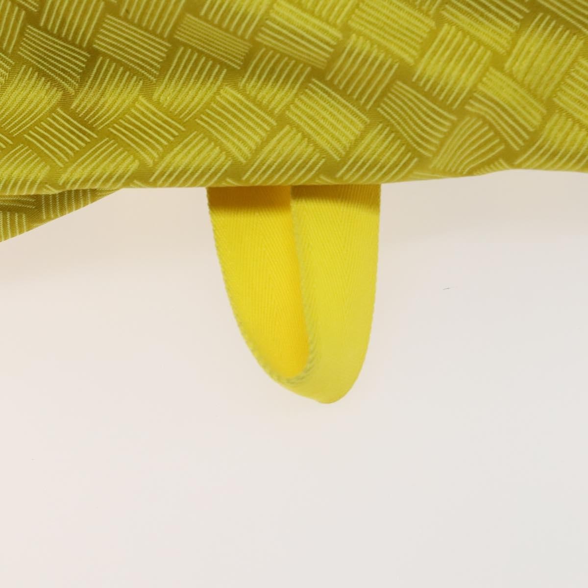 Bottega Veneta Vintage Backpack Nylon, Yellow, Nylon, Backpack
