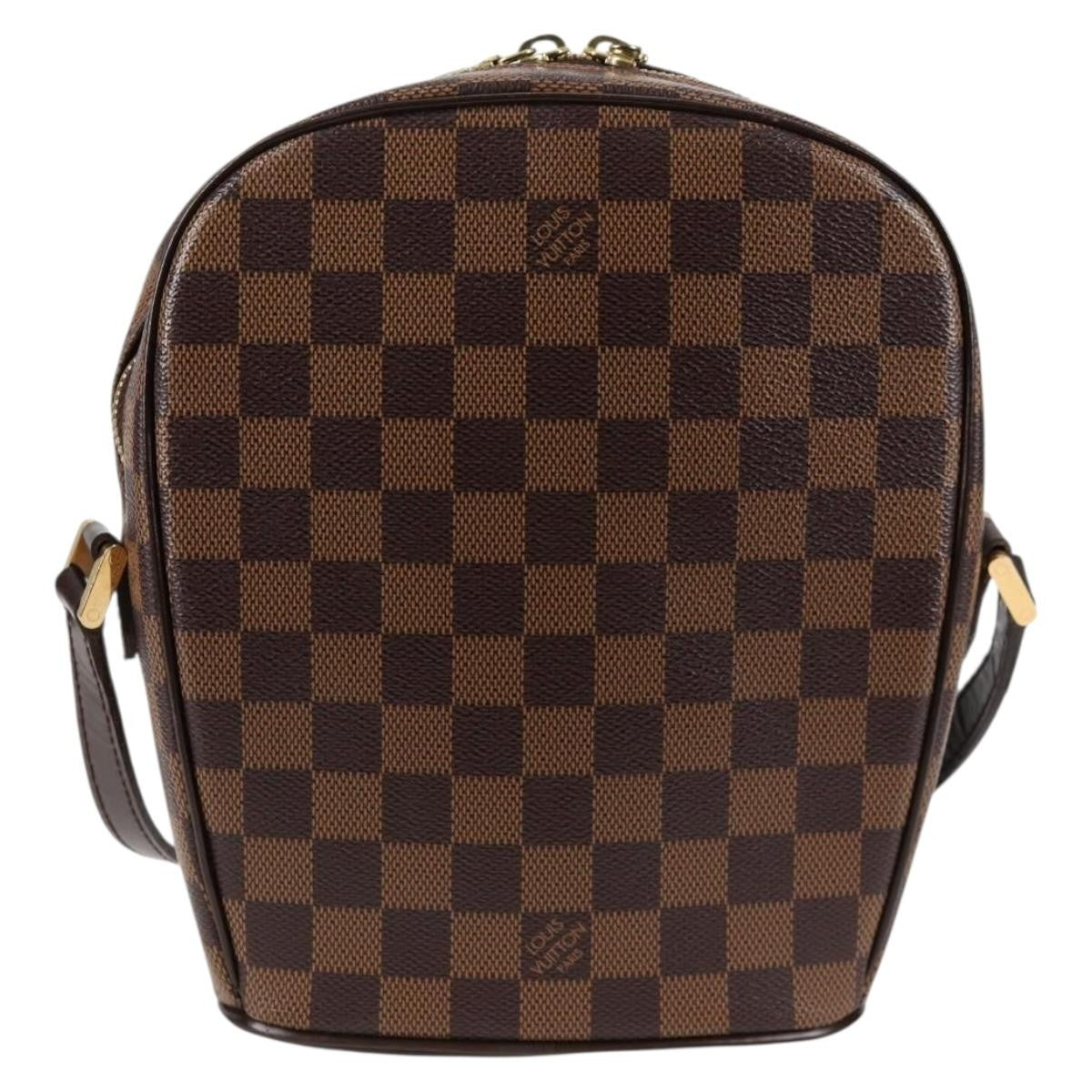 Louis Vuitton Ipanema Handbag Damier, BROWN, CANVAS, Shoulder bag