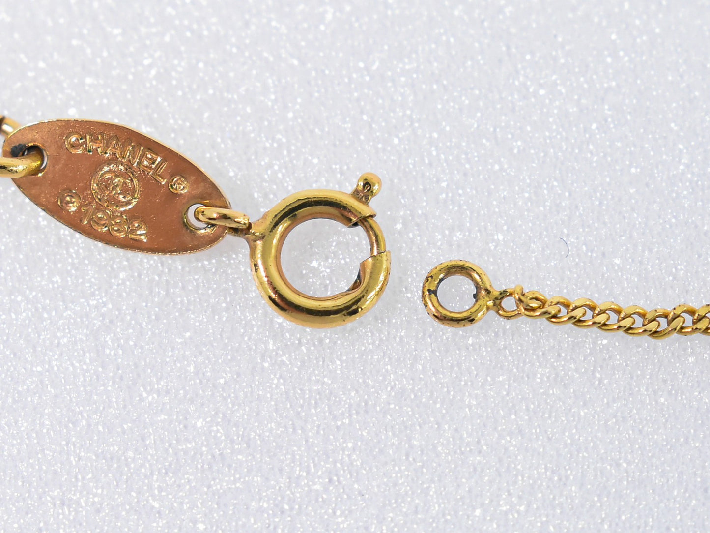 Chanel Chain Around Pearl Necklace Metal with Faux Pearls, GOLD, GOLD_PLATED, Pendant & Charms