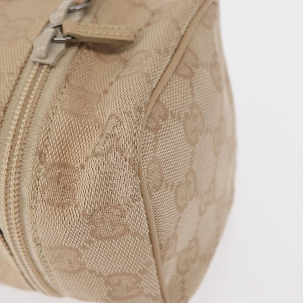 Gucci GG canvas pouch Canvas, BEIGE, CANVAS, Clutche & pouche