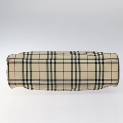 Burberry Nova Check Bowling Bag Canvas, BEIGE, NYLON, Bag