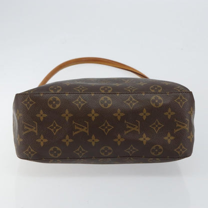 Louis Vuitton Looping Handbag Monogram Canvas, BROWN, CANVAS, Shoulder bag