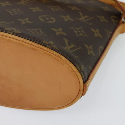 Louis Vuitton Drouot Handbag Monogram Canvas, BROWN, CANVAS, Handbag