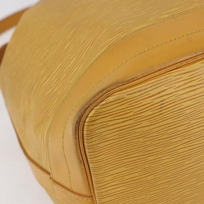 Louis Vuitton Noe Handbag Epi leather, YELLOW, LEATHER, Shoulder bag