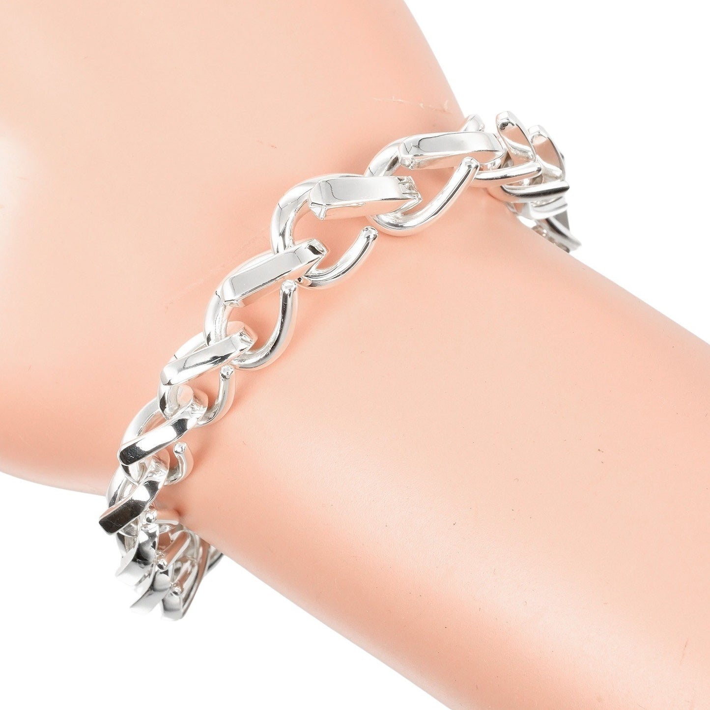 Tiffany & Co. Forge Link Bracelet Silver 925, SILVER, SILVER, Bracelet