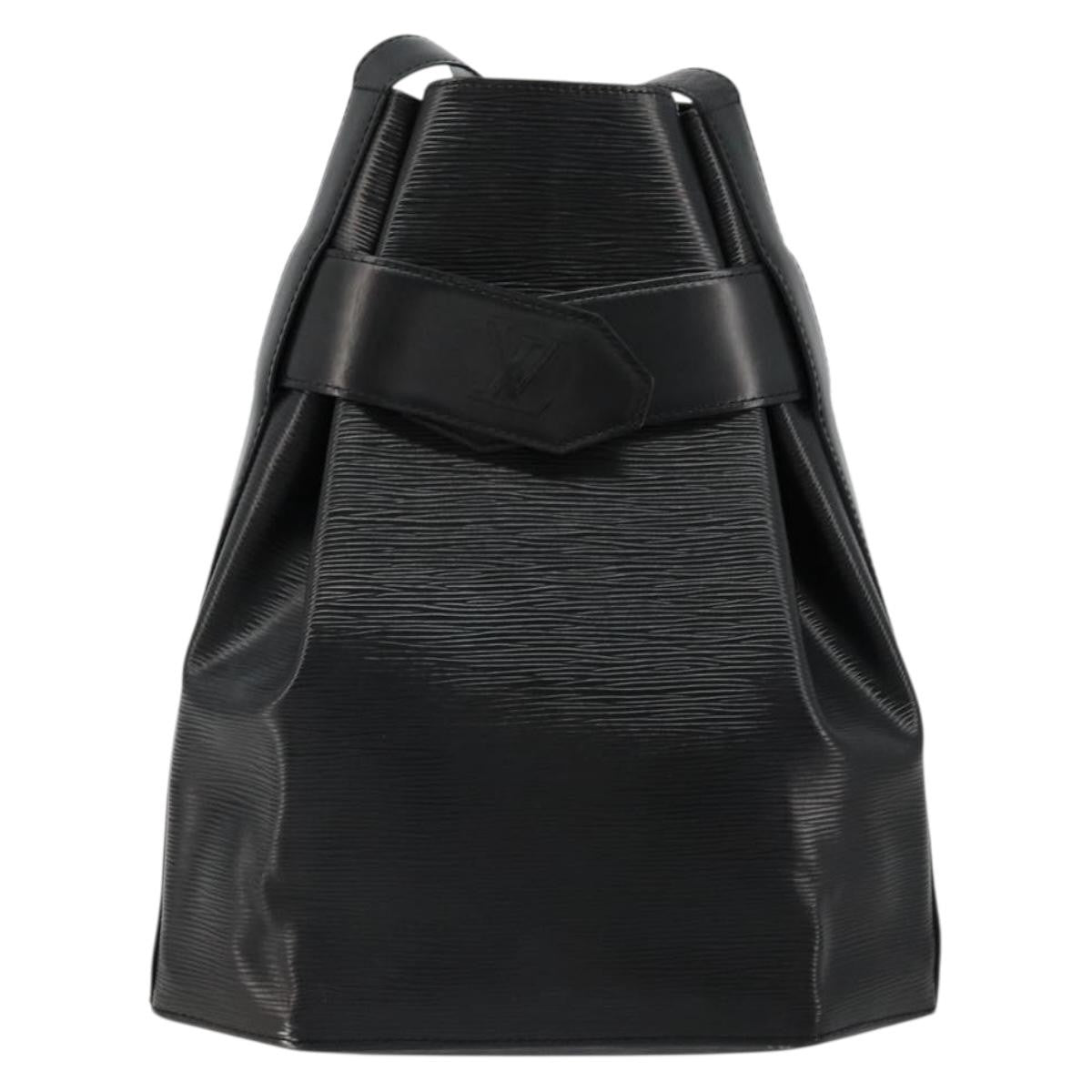 Louis Vuitton Vintage Sac d'Epaule Handbag Epi Leather, Black, Leather, Shoulder Bag