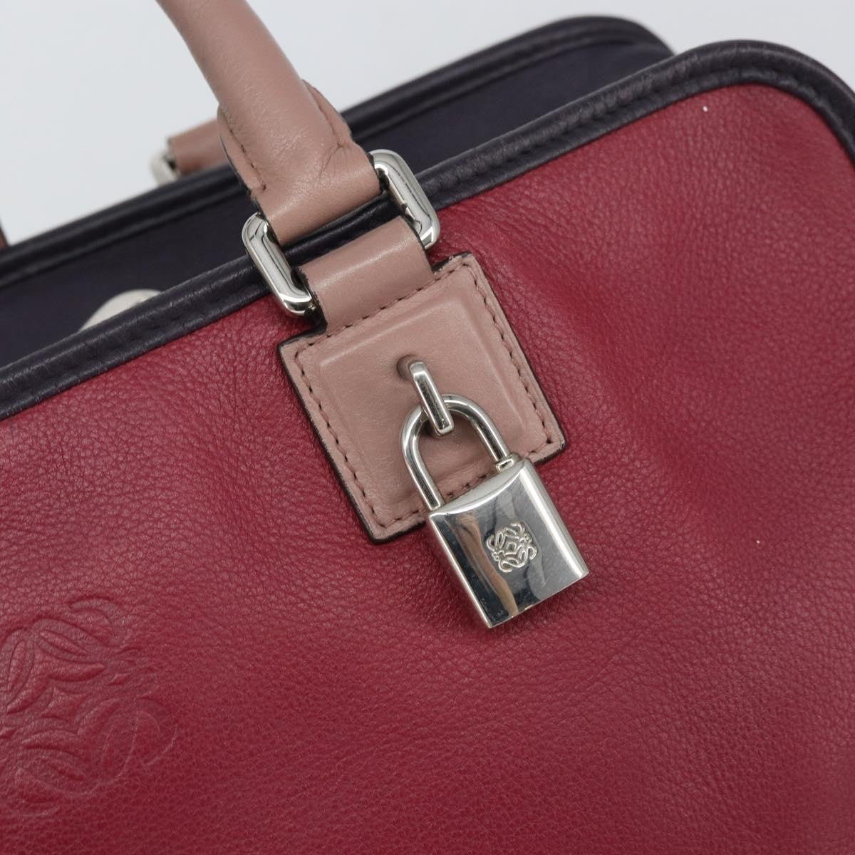Loewe Amazona Bag Leather, RED, LEATHER, Handbag