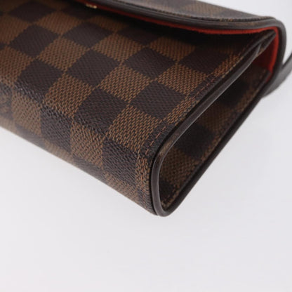 Louis Vuitton Florentine Waist Bag Monogram Canvas, BROWN, CANVAS, Clutche & pouche