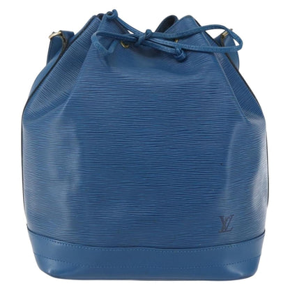 Louis Vuitton Noe Handbag Epi Leather, BLUE, LEATHER, Shoulder bag