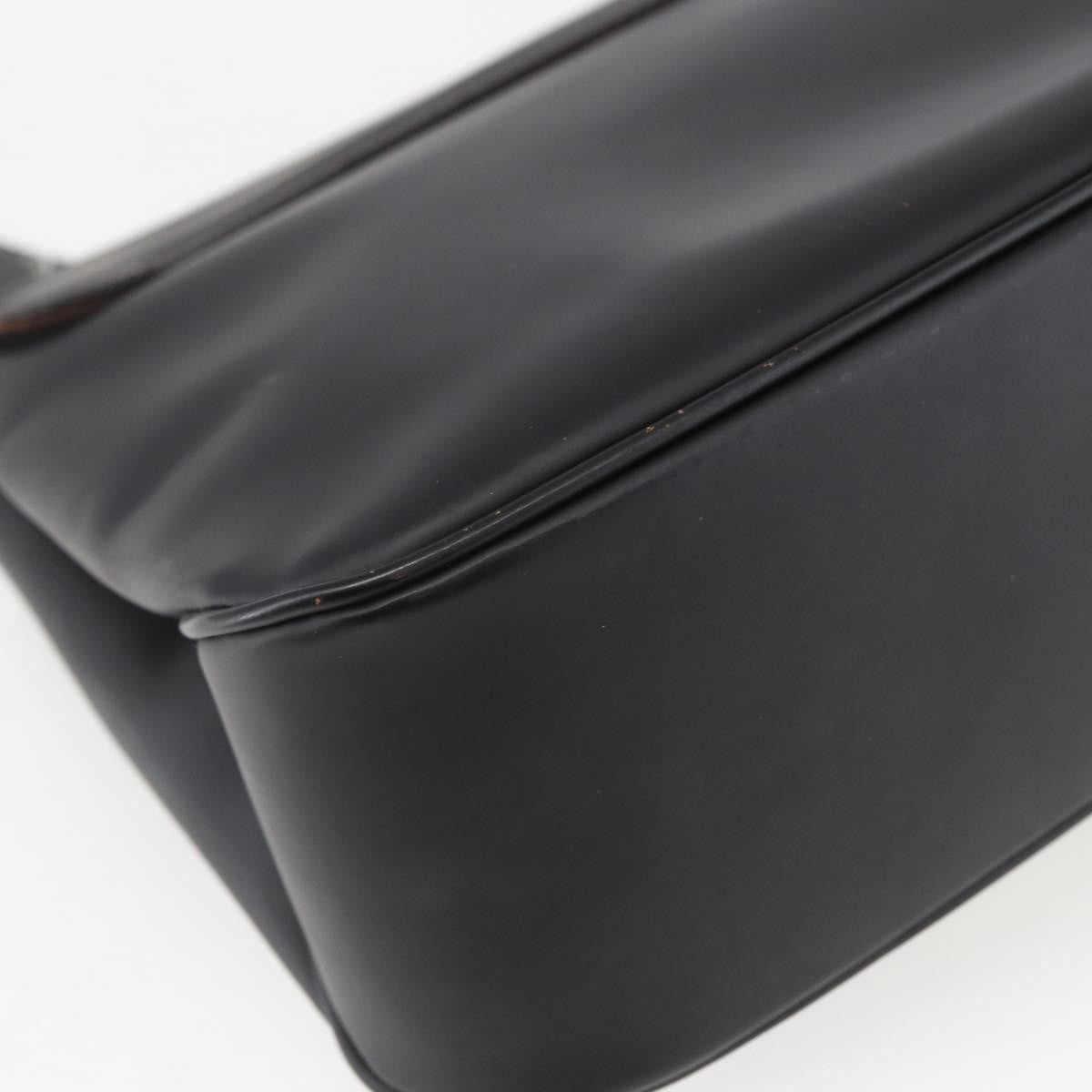 Salvatore Ferragamo Vala Shoulder Bag Leather, BLACK, LEATHER, Shoulder bag