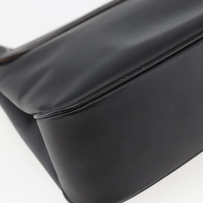 Salvatore Ferragamo Vala Shoulder Bag Leather, BLACK, LEATHER, Shoulder bag