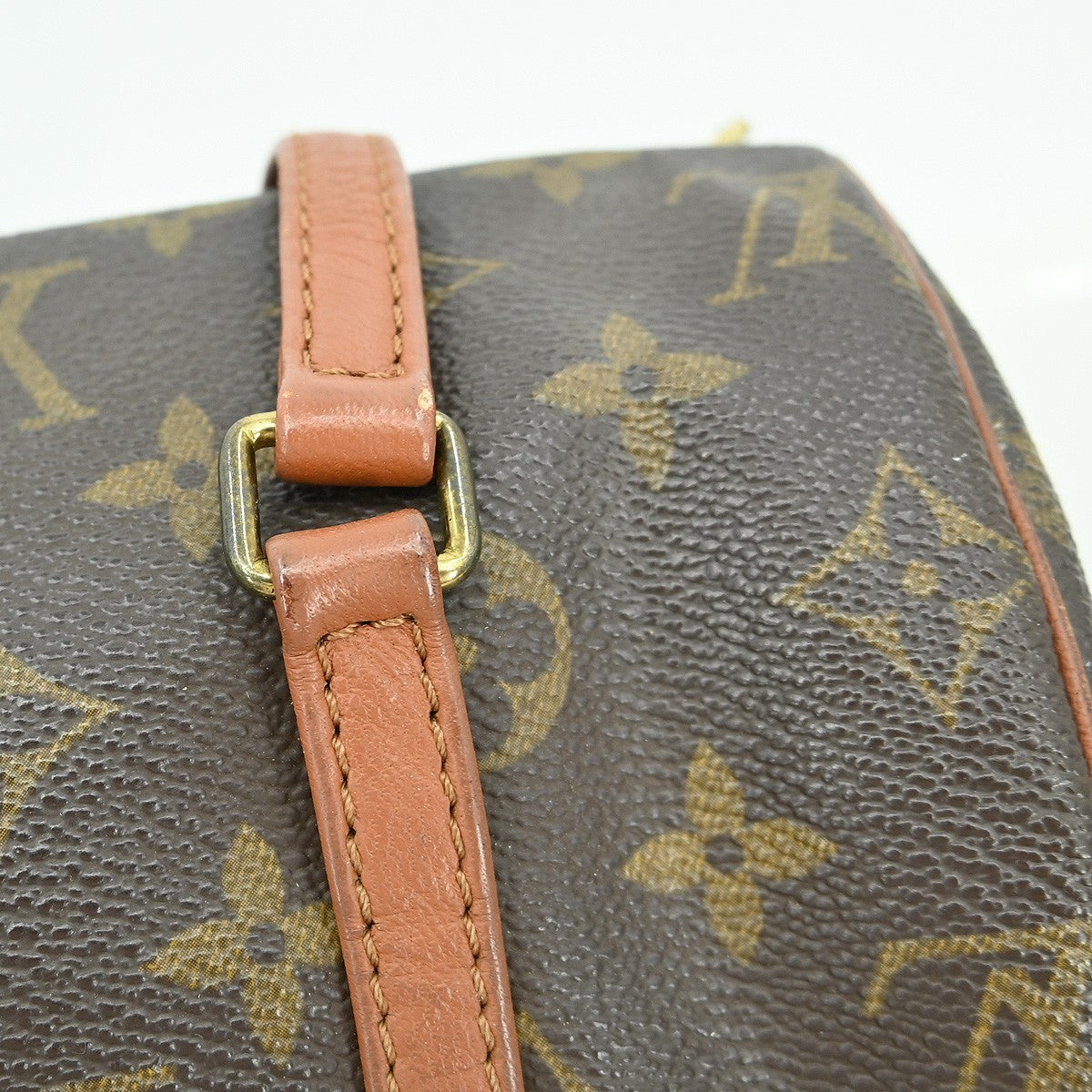 Louis Vuitton Papillon Handbag Monogram Canvas, BROWN, CANVAS, Handbag