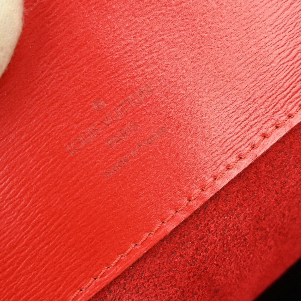 Louis Vuitton Cluny Shoulder Bag Epi Leather, Red, Leather, Shoulder Bag