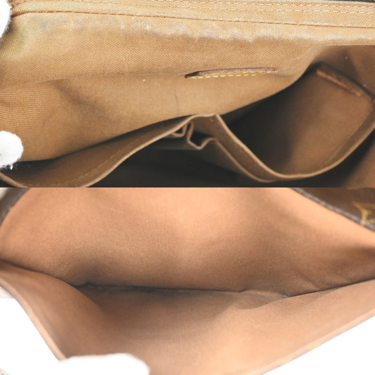 Louis Vuitton Trotteur Beaubourg Handbag Monogram Canvas, BROWN, CANVAS, Shoulder bag