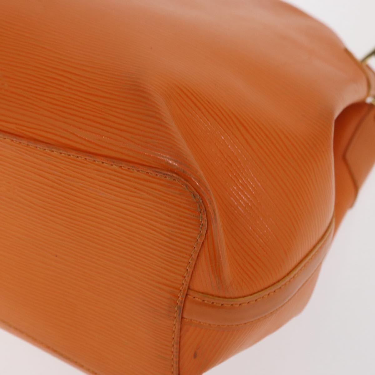 Louis Vuitton Mandara Handbag Epi Leather, ORANGE, LEATHER, Shoulder bag