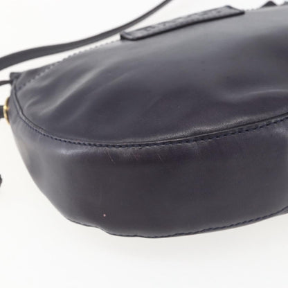 Bally Vintage Shoulder Bag Leather, PURPLE, LEATHER, Shoulder bag