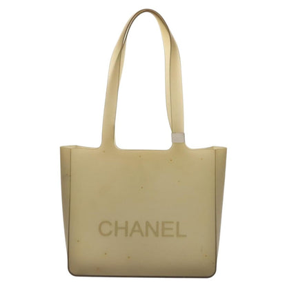 Chanel Jelly Tote Rubber, GRAY, RUBBER, Tote bag