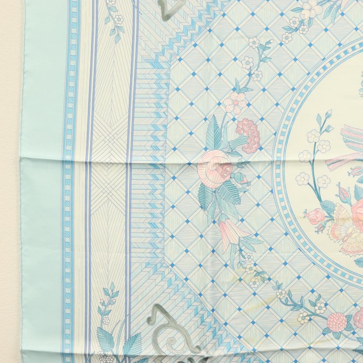 Hermes Carré 90 Silk multicolor, BLUE, SILK, Scarve & shawl