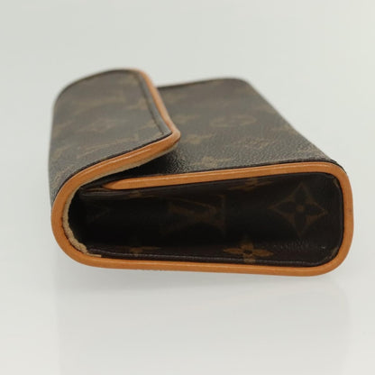 Louis Vuitton Florentine Waist Bag Monogram Canvas, BROWN, CANVAS, Travel bag