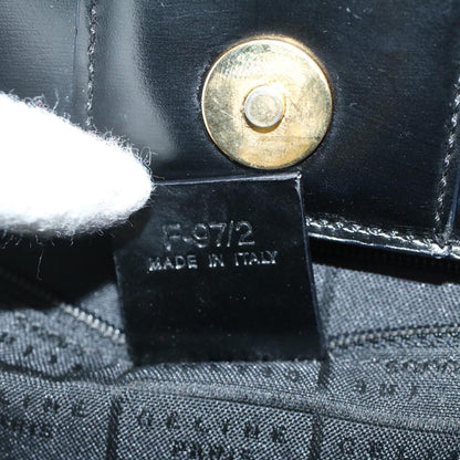 Celine Handbag Leather, BLACK, LEATHER, Handbag