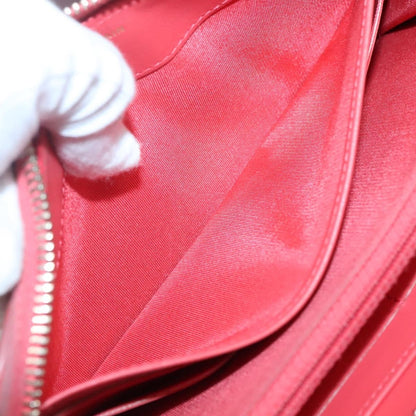 Chanel Filigree Zip Around Wallet Quilted Caviar, PINK, LEATHER, Wallets