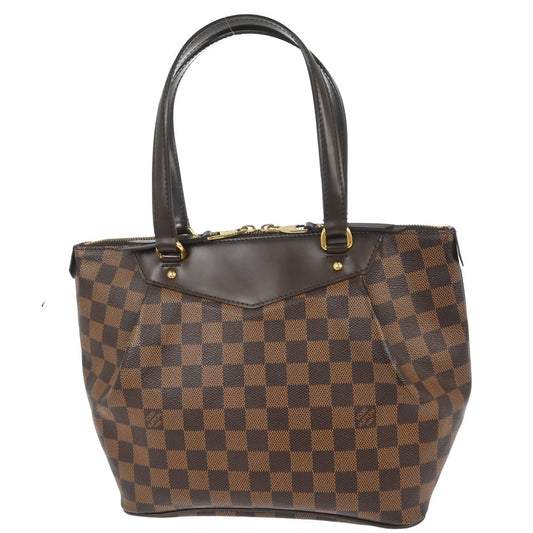 Louis Vuitton Westminster Handbag Damier, BROWN, CANVAS, Tote bag