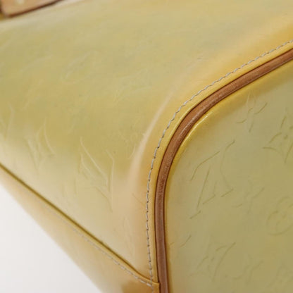Louis Vuitton Houston Handbag Monogram Vernis, YELLOW, PATENT_LEATHER, Handbag