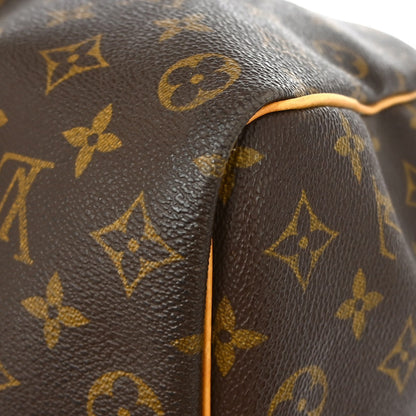 Louis Vuitton Keepall Bag Monogram Canvas, Brown, Canvas, Travel Bag