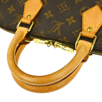 Louis Vuitton Alma Handbag Monogram Canvas, BROWN, CANVAS, Handbag