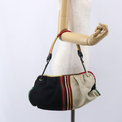 Bottega Veneta Vintage handbag Canvas, MULTICOLOUR, CANVAS, Handbag