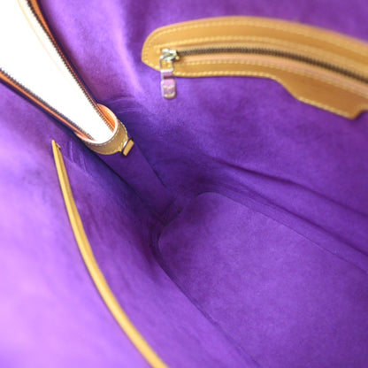 Louis Vuitton Lussac Handbag Epi Leather, YELLOW, LEATHER, Shoulder bag