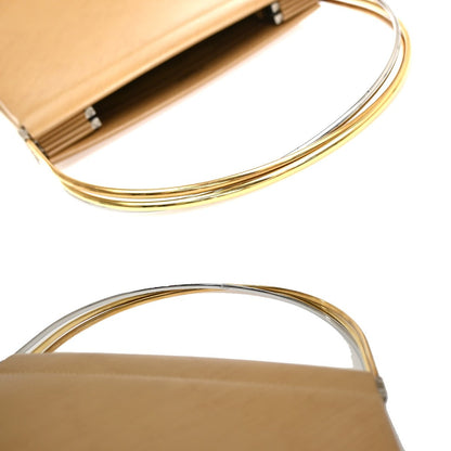 cartier Trinity Hand bag Leather, Beige, Leather, Handbag