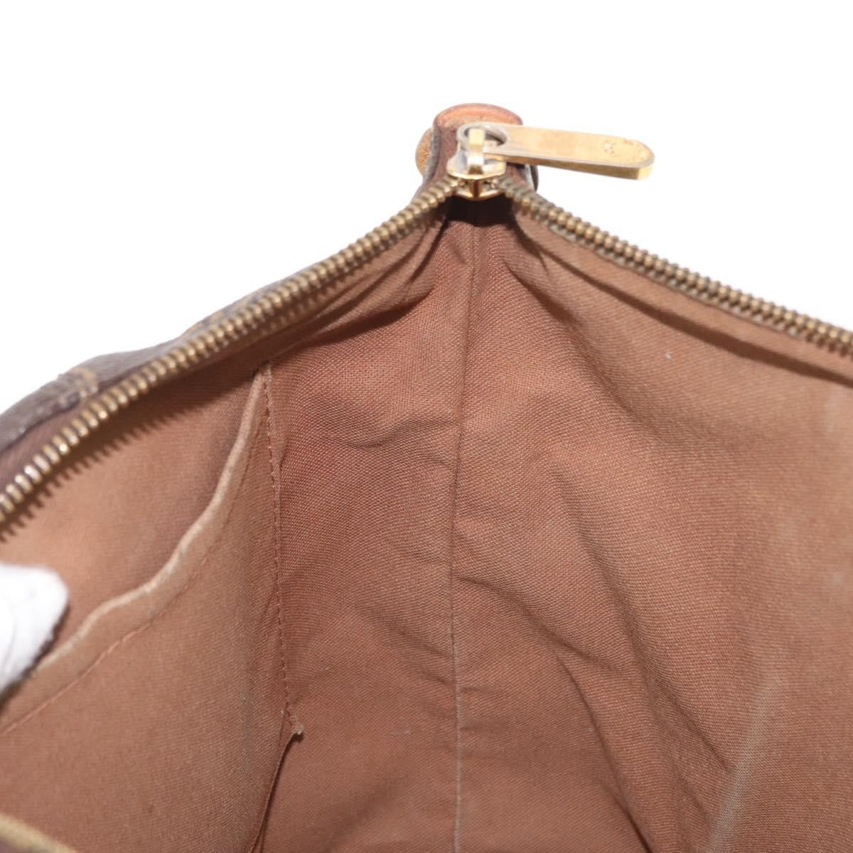 Louis Vuitton Porte-Documents Jour NM Bag Macassar Monogram Canvas, BROWN, CANVAS, Shoulder bag