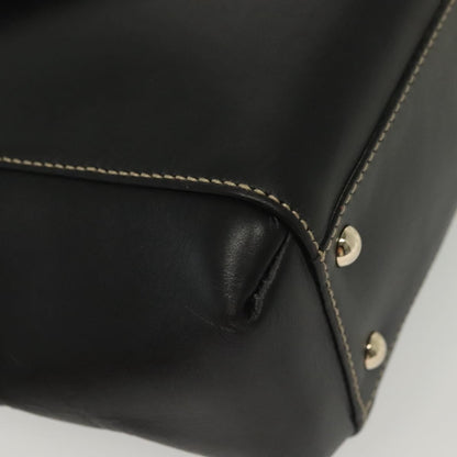 Gucci Tote Bag Leather, BLACK, LEATHER, Tote bag