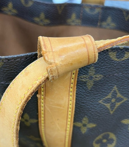 Louis Vuitton Randonnee Backpack Monogram Canvas, BROWN, CANVAS, Shoulder bag