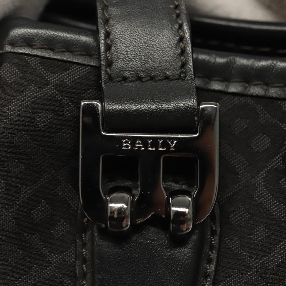 Bally Vintage Shoulder Bag Nylon, Black, Nylon, Shoulder Bag