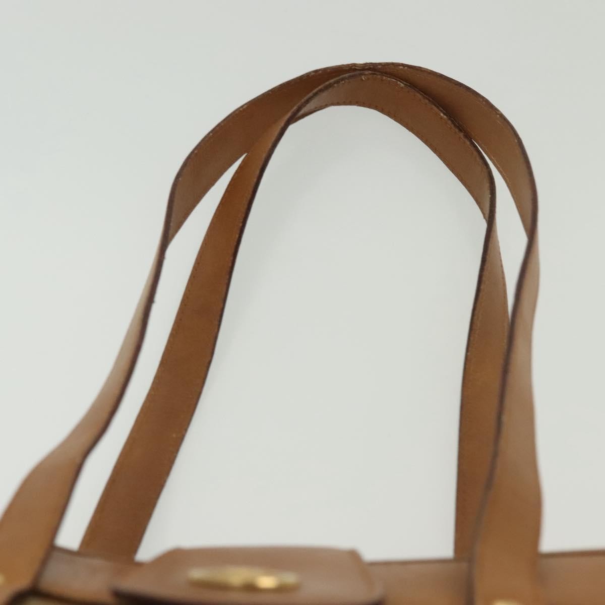 Celine Vintage Macadam Shopper Tote Coated Canvas, BEIGE, PVC, Tote bag