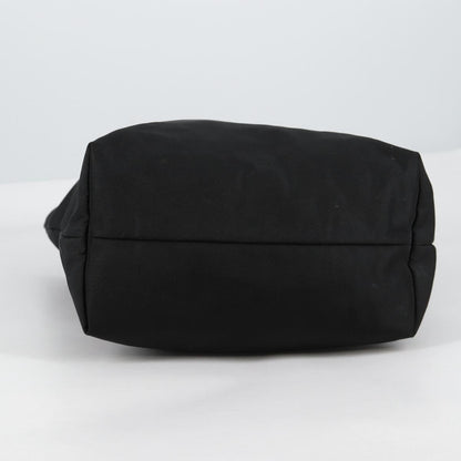 Bottega Veneta Vintage Tote Bag Nylon, BLACK, NYLON, Tote bag