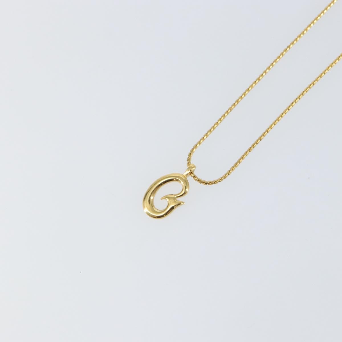 Givenchy Logo G Necklace Metal, GOLD, METAL, Necklace