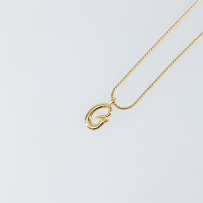 Givenchy Logo G Necklace Metal, GOLD, METAL, Necklace