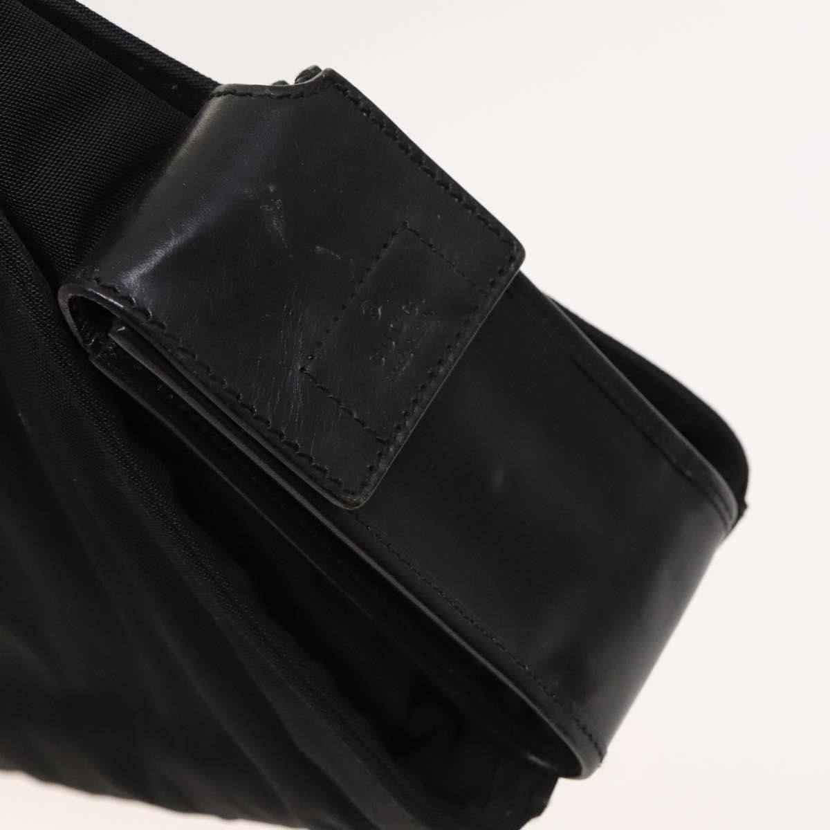 Gucci Vintage Handbag Nylon, BLACK, NYLON, Handbag