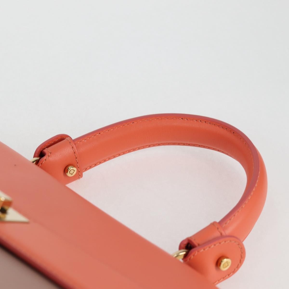 Salvatore Ferragamo Sofia Satchel Leather, PINK, LEATHER, Handbag