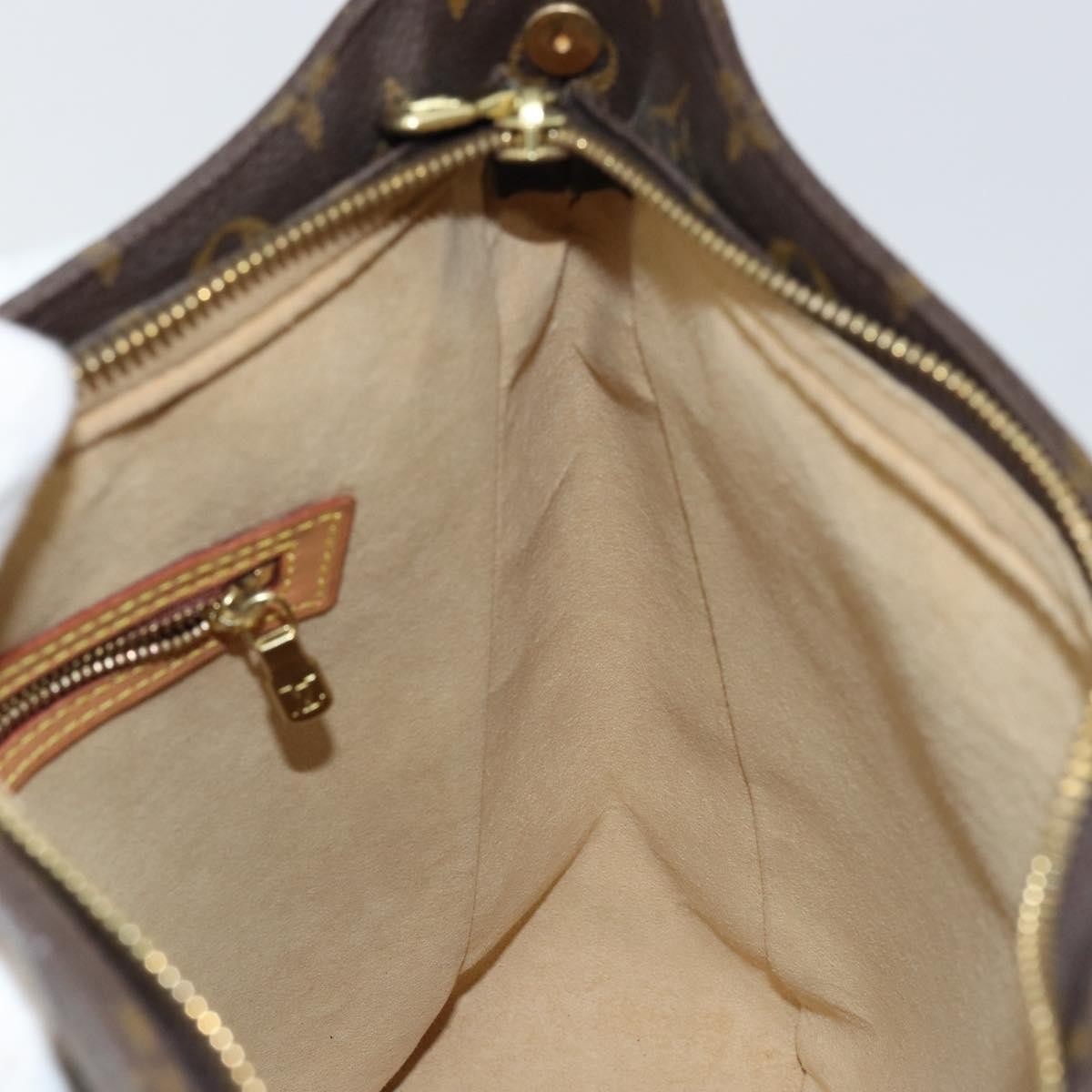 Louis Vuitton Looping Handbag Monogram Canvas, BROWN, CANVAS, Handbag